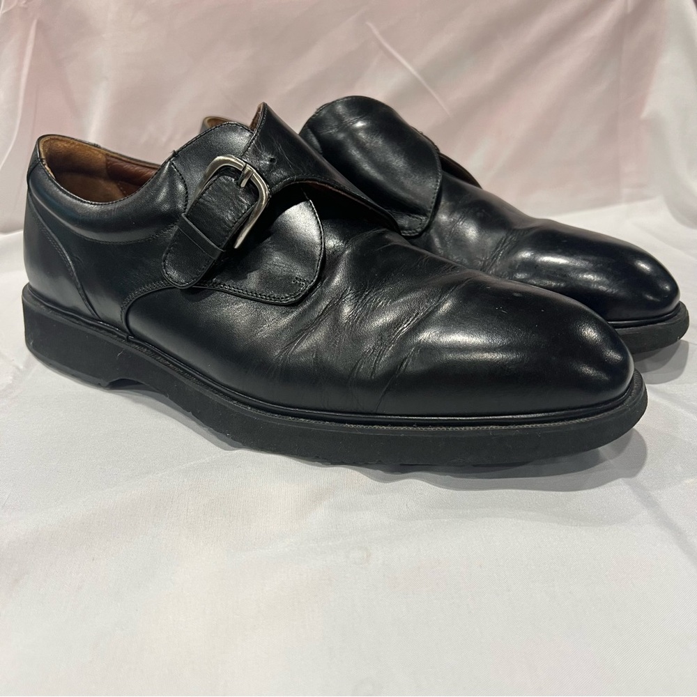 Rockport Black Leather Buckle Oxfords Size 11M. Premium brand comfort durable